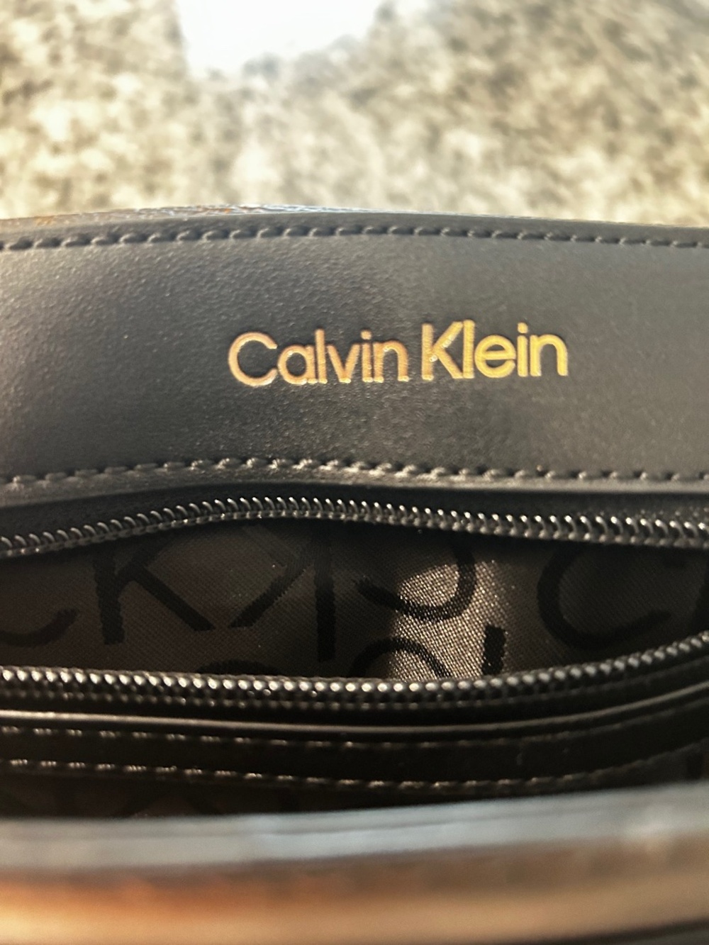 Calvin Klein Purse With Coin Purse NWOT - Picture 5 of 10